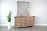 Desert Rock - Mirror - Light Brown