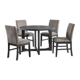 Wakefield - Juego de comedor de 5 piezas (Mesa y 4 sillas) - Espresso