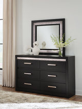 Shoralli - Six Drawer Dresser