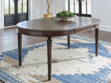 Lavinton - 8 Pc. - Dining Room Extension Table, 6 Side Chairs, Server - Brown