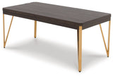Bandyn - Occasional Table Set (Set of 3) - Brown / Champagne