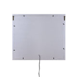 Noralie - Decoración de pared - Espejo y diamantes de imitación - 28"