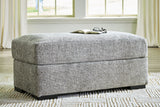 Dunmor - Ottoman - Graphite