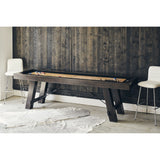 Titus - 108" Shuffleboard Table - Brown