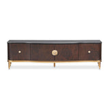 Camellia Field - Media Cabinet - Dark Brown
