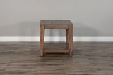 Doe Valley - Mahogany Wood Coffee Table With Casters