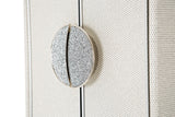 Glimmering Heights - Upholstered Swivel Lingerie Chest - Dove