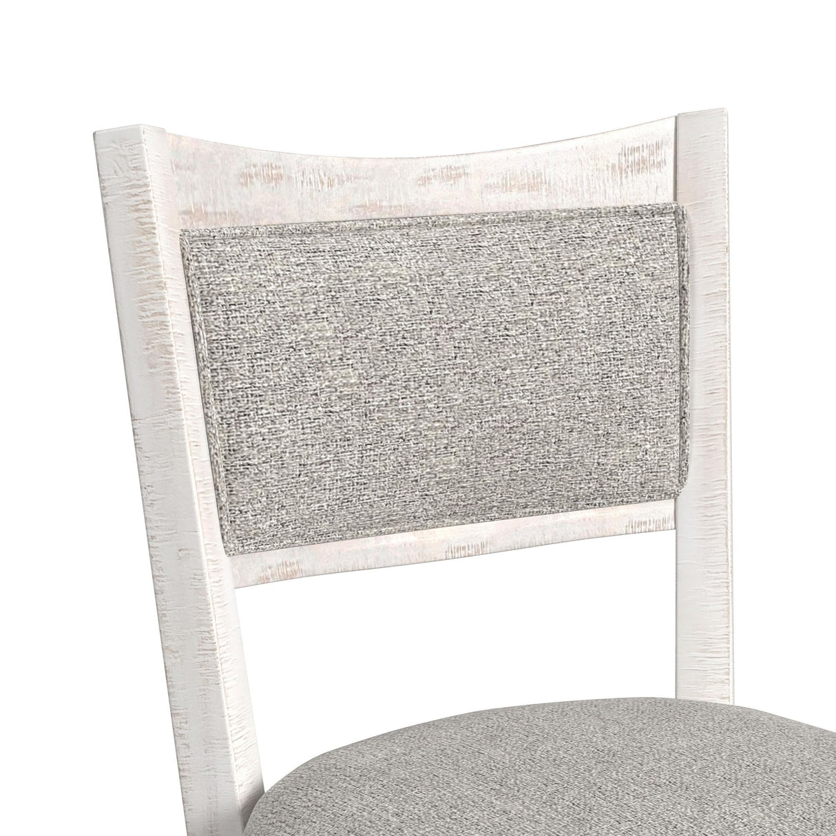 Rogen Rustic - Swivel Bar Stool (Set of 2) - Rustic White