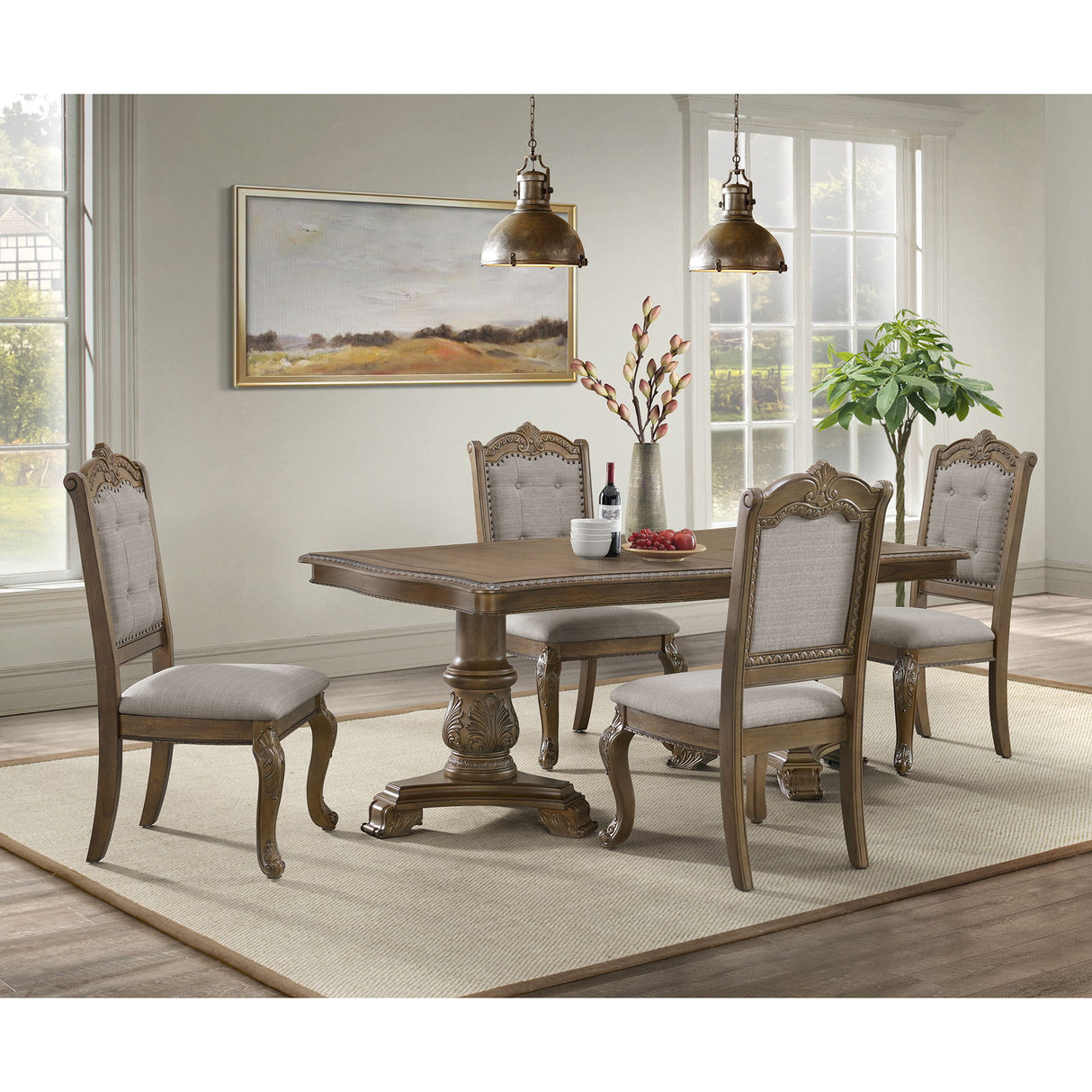 Madison Park - Juego de comedor de altura estándar