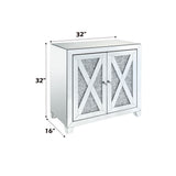 Noralie - Mesa auxiliar - Plata perla - Madera