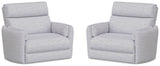 Radius Xl - Extra Wide Power Glider Recliner (Set of 2)