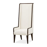 Belmont Place - Desk Chair - White / Dark Brown