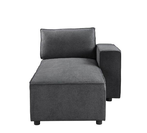 Silvester - Chaise - Tela Gris