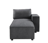 Silvester - Chaise - Tela Gris