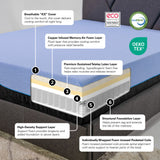 Remedy Sleep - RM Refresh-LTX 12" Latex Hybrid Mattress