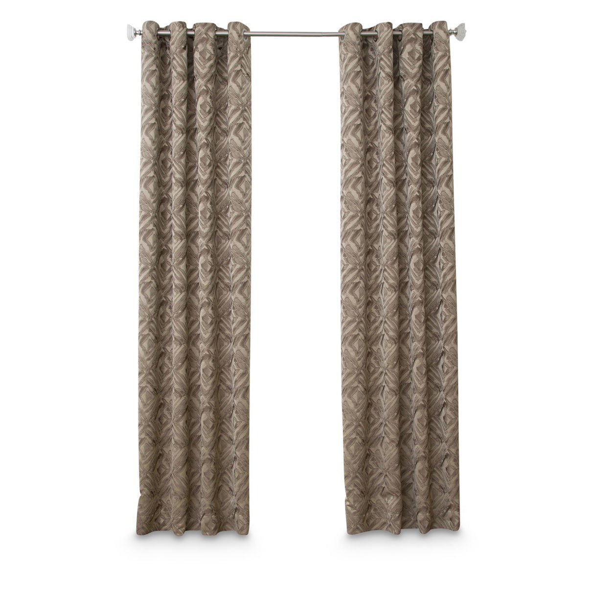 Batavia - Grommet Top Panel Weighted Corners Window Treatment