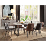 Kaylia - Mesa de comedor - Aluminio y bronce de cañón