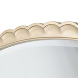Malibu Crest - Oval Wall Mirror - Chardonnay
