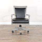 Alpine - Game Chair With Casters, Cushion Seat & Back - Gray