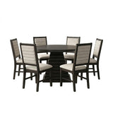 Juego de mesa de comedor redonda Plateau de 54"