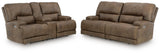 Beckley Place - 2 Pc. - Power Reclining Sofa And Loveseat - Earth