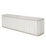 London Place - Media Cabinet - Creamy Pearl