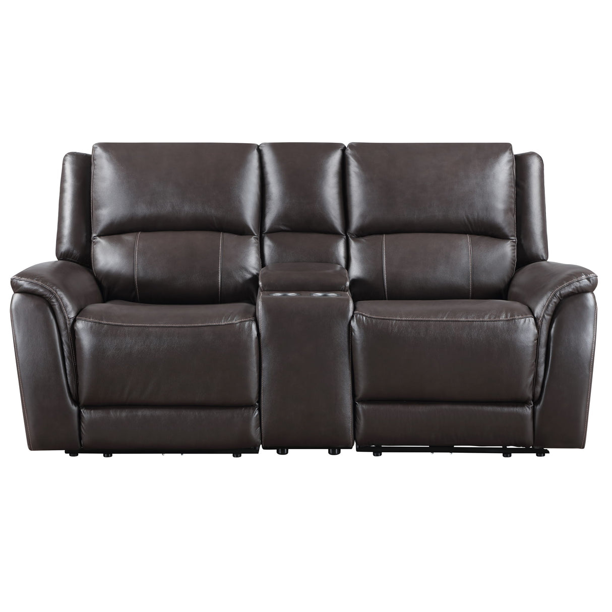 Alexandria - Power Reclining Console Loveseat