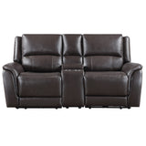 Alexandria - Power Reclining Console Loveseat