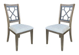 Sundance Dining - Silla de comedor Grid (Juego de 2) - Arenisca