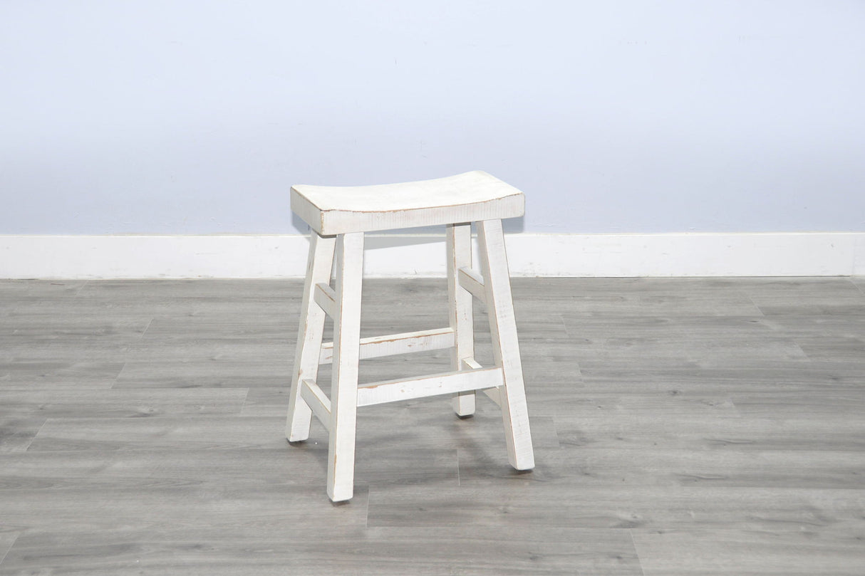 Marina - Stool With Wood Seat (Set of 2)