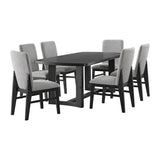Portland - Juego de comedor rectangular