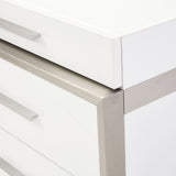 Marquee - Nightstand - Cloud White