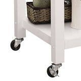 Ottawa - Carrito de cocina - Negro y blanco