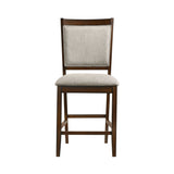 Portage - Counter Chair (Set of 2) - Brown / Beige