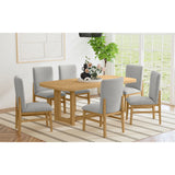 Portland - Juego de comedor rectangular