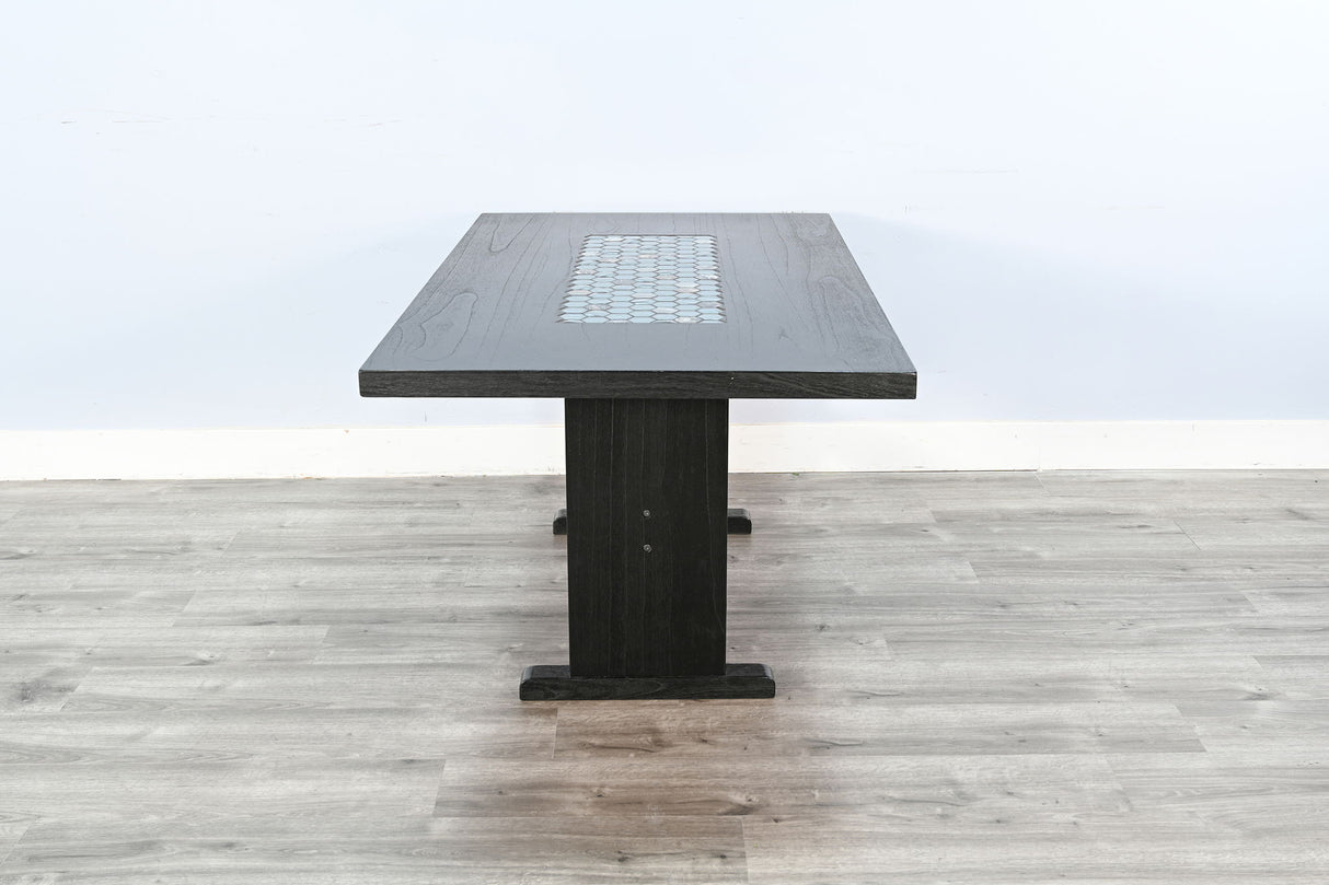 Geovanni - Mesa de comedor con azulejos - Umbra