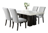 Camila - Rectangular Dining Set - White Top
