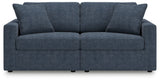 Modmax - 2-Piece Sectional Loveseat - Fabric - Ink