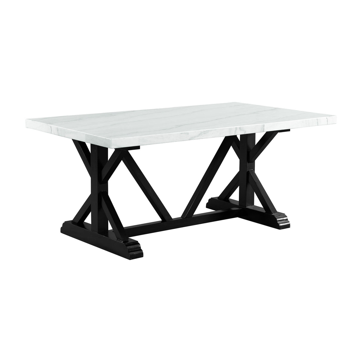 Tuscany - 5 Piece Standard Height Dining Set (Table & Four Chairs) - Charcoal