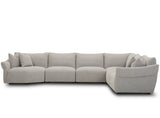Playful - 6 Piece Modular Sectional - Canes Cobblestone