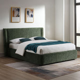 Cheryl - Upholstered Chenille Bed