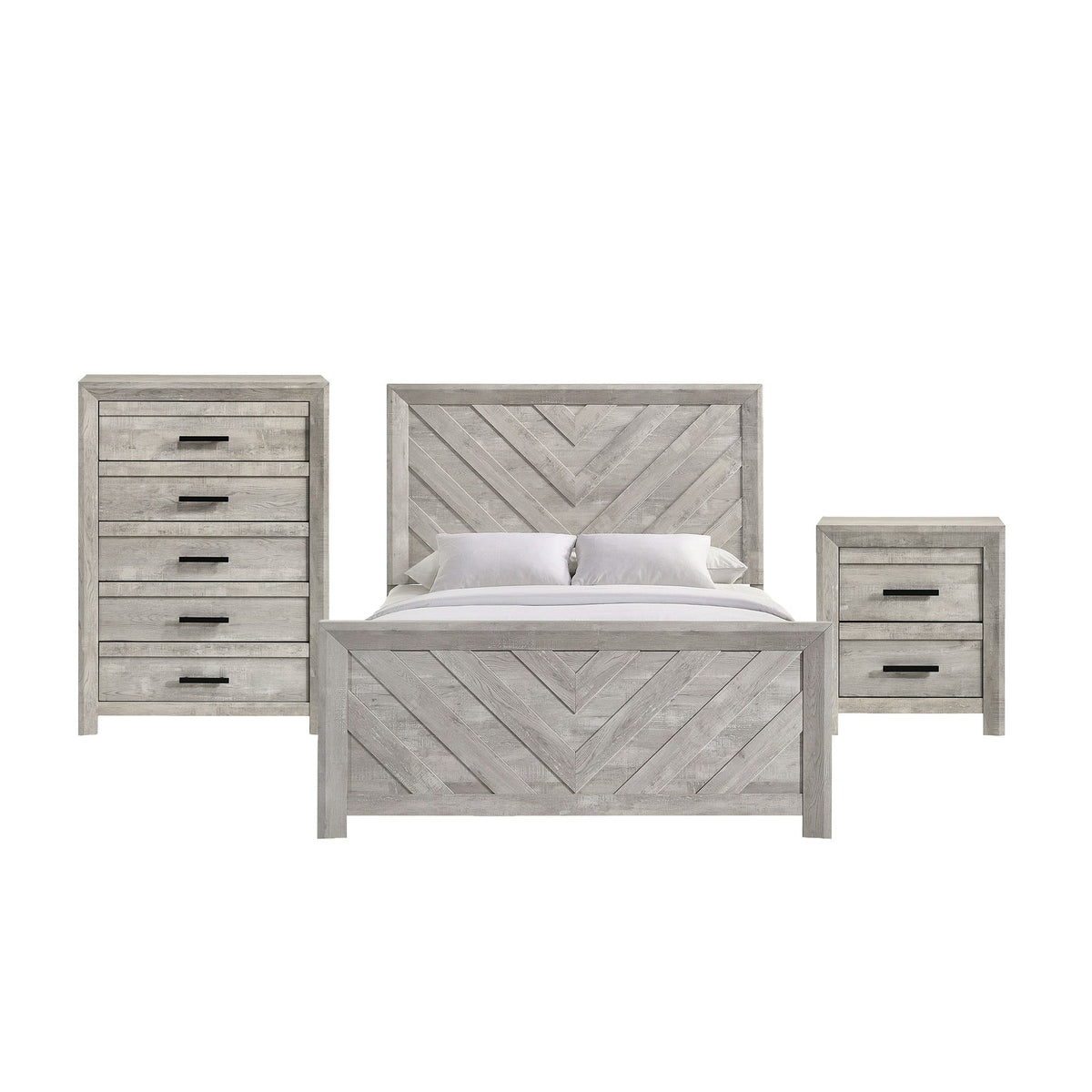 Ellen - Set de dormitorio con paneles