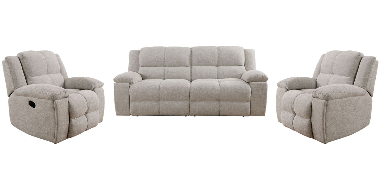 Buster - Manual Glider Reclining Sofa Set