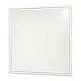 Palm Gate - Wall Mirror - Cloud White