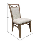 Americana Modern Dining - Upholstered Dining Chair (Set of 2) - Cotton