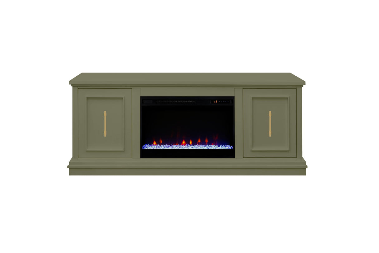 Jordan - Fireplace TV Stand