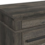 Park Ridge - 3-Drawer Nightstand - Charcoal