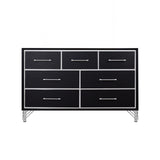 Ava - 7 Drawer Dresser - Ebony
