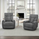 Natalia - Manual Swivel Glider Recliner (Set of 2)