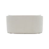 Odette - Loveseat With 2 Pillows - Beige Chenille